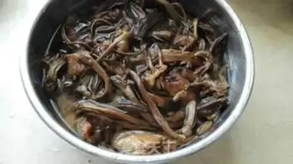Make Tea mushroom chicken leg step 5