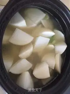 Make radish sea-band bone soup step 4