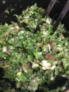 Make Pork celery dumplings step 9