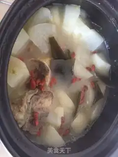 Make radish sea-band bone soup step 6