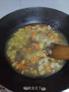 Make Beef stew potatoes step 7