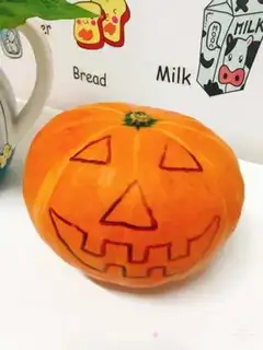 Make Halloween pumpkin light step 2