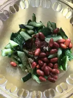 Make Peanut beans cucumber step 3