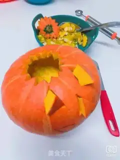 Make Halloween pumpkin light step 4
