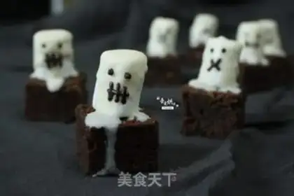 Make Halloween kid Brownie step 8