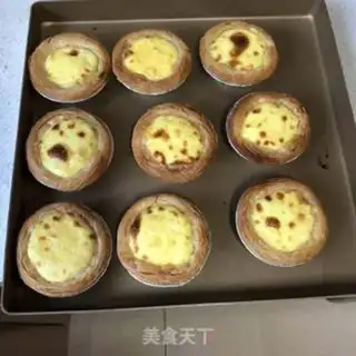 Make Lazy egg tarts step 6
