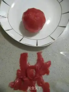 Make ♪ Orchid tomato fried ♪ step 1