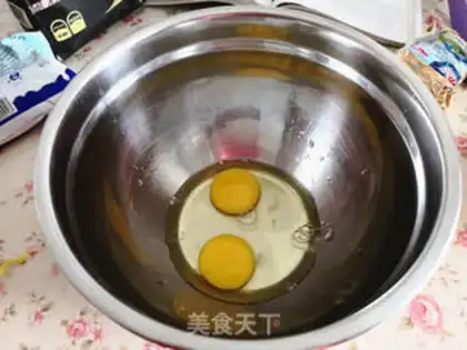 Make SpongeBob cake step 1