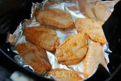 Make Fry wings step 3