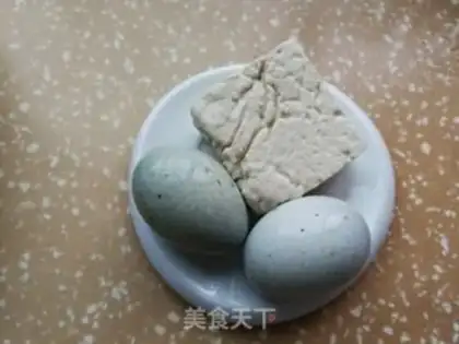 Make Eggs and tofu step 0
