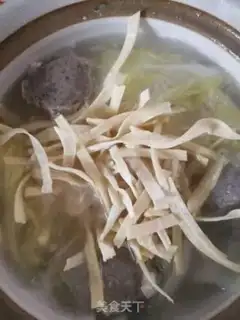 Make Cinnamon noodles step 2