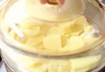 Make Cheese shrimp with potatoes step 0
