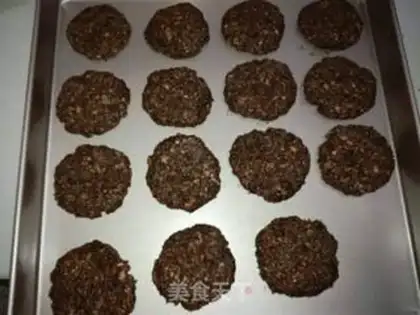 Make Chocolate cereal cookies step 12
