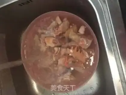 Make Monkey head, chicken soup step 0