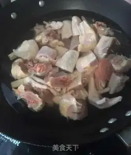 Make Monkey head, chicken soup step 1