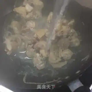 Make Monkey head, chicken soup step 2