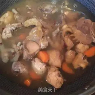 Make Monkey head, chicken soup step 22