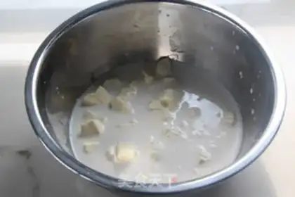Make Screech cheese pudding step 1