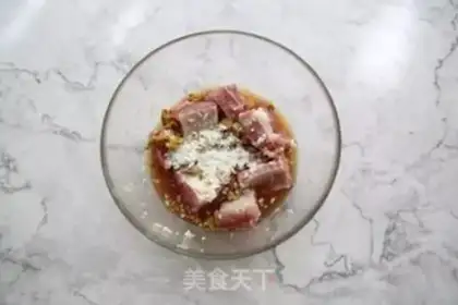 Make Garlic gold sandbones step 2