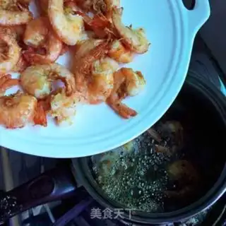 Make Pepper salt potato shrimp step 6