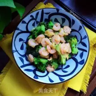 Make Shrimp fried broccoli step 7