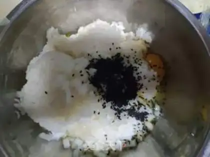 Make A rice cake step 0