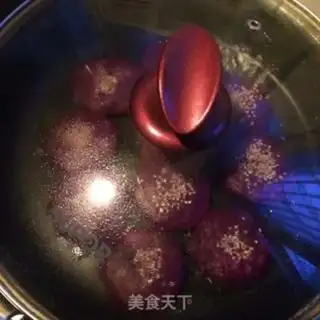 Make Sesame potato cheesecake step 8