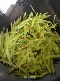 Make Fried silk step 2
