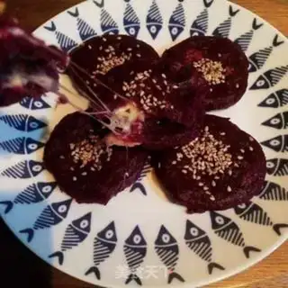 Make Sesame potato cheesecake step 10