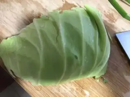 Make Cold cabbage step 0