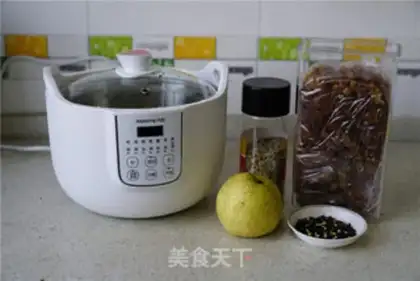 Make Pear. Peach glue step 0