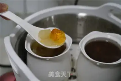 Make Pear. Peach glue step 8