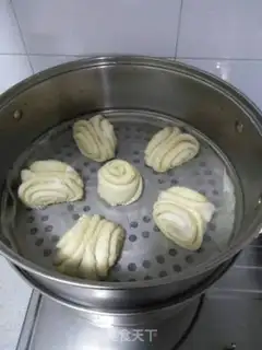Make Sesame salt rolls step 9