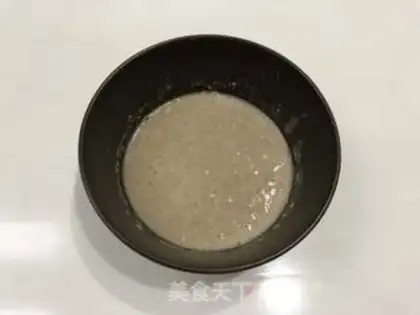 Make Black wheat eggcake step 0