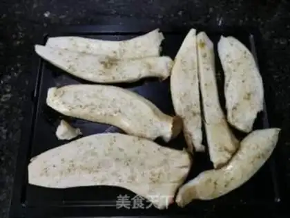 Make Baked pepper apricot mushrooms step 2