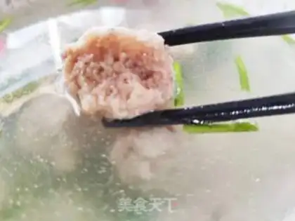 Make Homemade fishball soup step 9