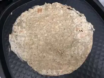 Make Black wheat eggcake step 7