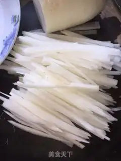 Make Skinny radish step 0