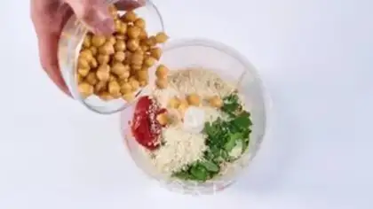Make Eagle Bean Burger step 2