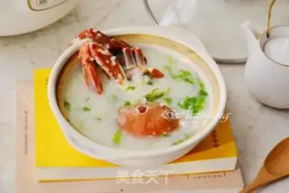 Make Crab porridge step 0