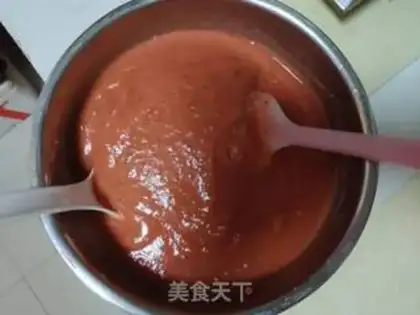 Make A mountain cake step 3