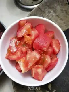 Make Tomato beef step 1