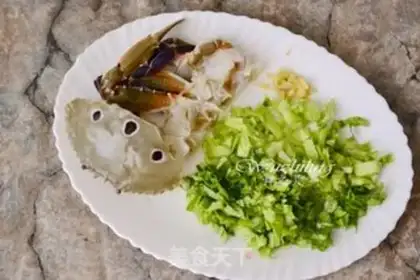Make Crab porridge step 4