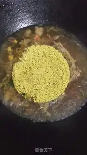 Make Red beef noodles step 4