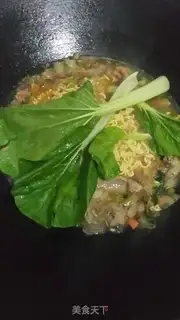 Make Red beef noodles step 5