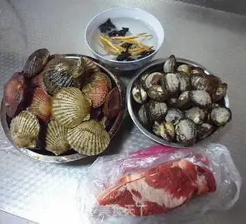 Make A toad scallop step 0