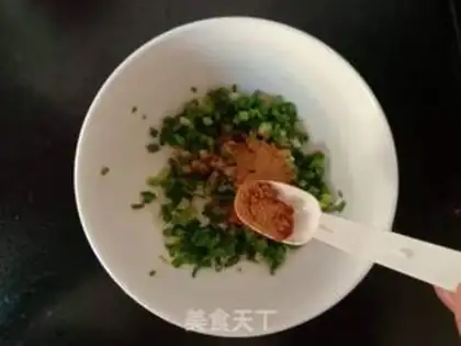 Make A dumpling onion waffles step 5