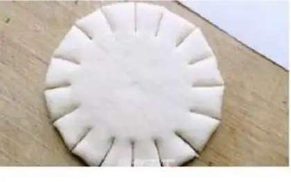 Make Flower buns step 6