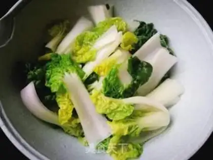 Make Yellow cabbage for the sheep step 5
