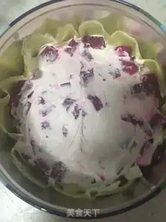 Make Flamingo box cake step 7